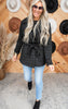 Fall in Season Quilted Jacket | Black