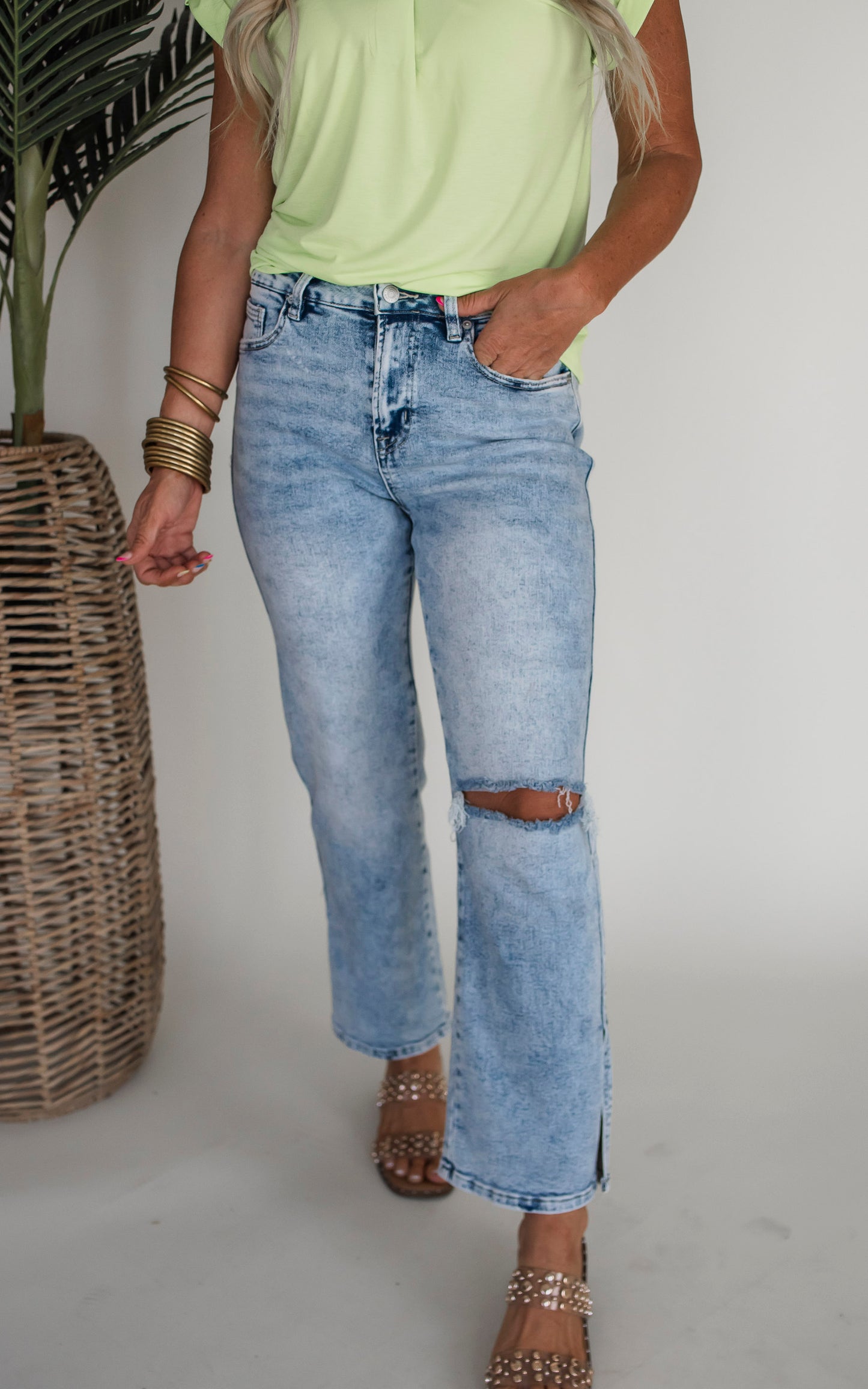 MICA | Super High Rise Dad Denim Jean - Final Sale