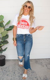 Queen Huskers Will Rock You Cropped Tee