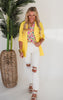 Yellow Best Selling Boyfriend Blazer - Final Sale