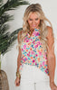 The Lizzy As it Was Sleeveless Blouse Top - Final Sale