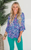 The Faith Floral Beautiful Blouse Top