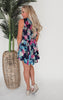 Tropical Sleeveless Floral Knit Dress - Final Sale