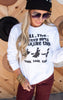 All the Pretty Girls Walk Like This Halloween Sweatshirt