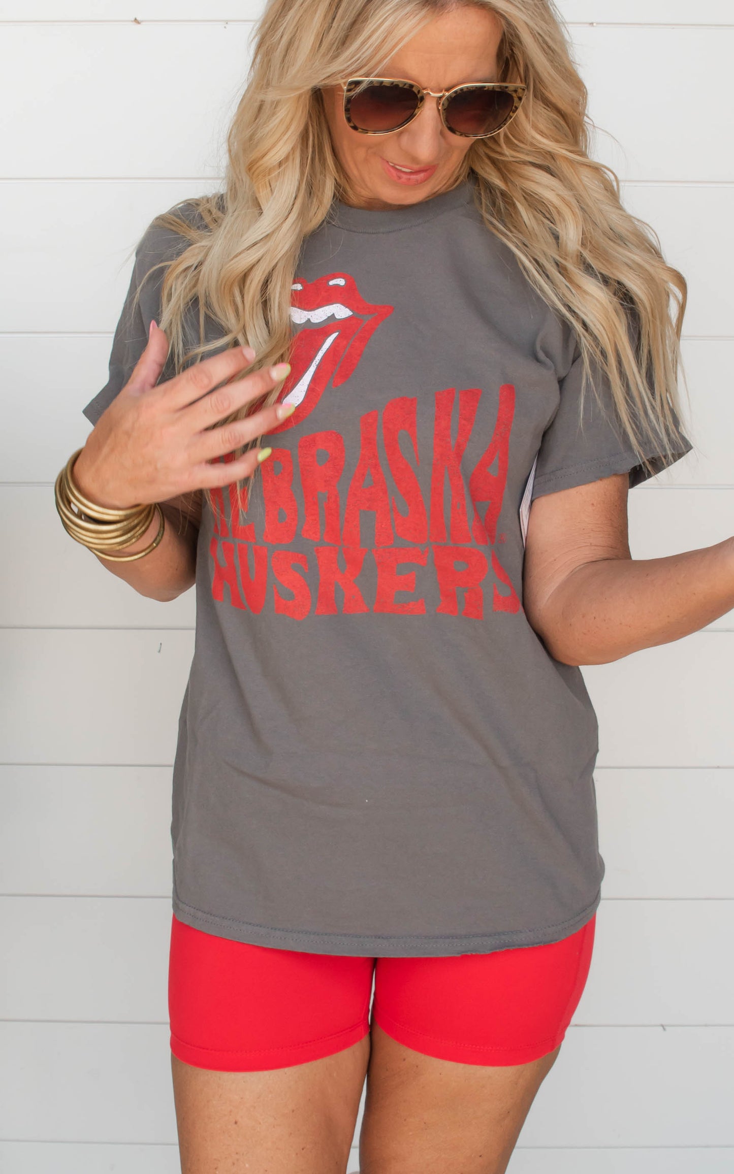 Rolling Stones Nebraska Dazed Thrifted Tee