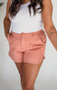 Cotton Stretch Twill Shorts - Final Sale