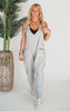 Casual Loose Fit Solid Knit Baggy Jumpsuit - Final Sale