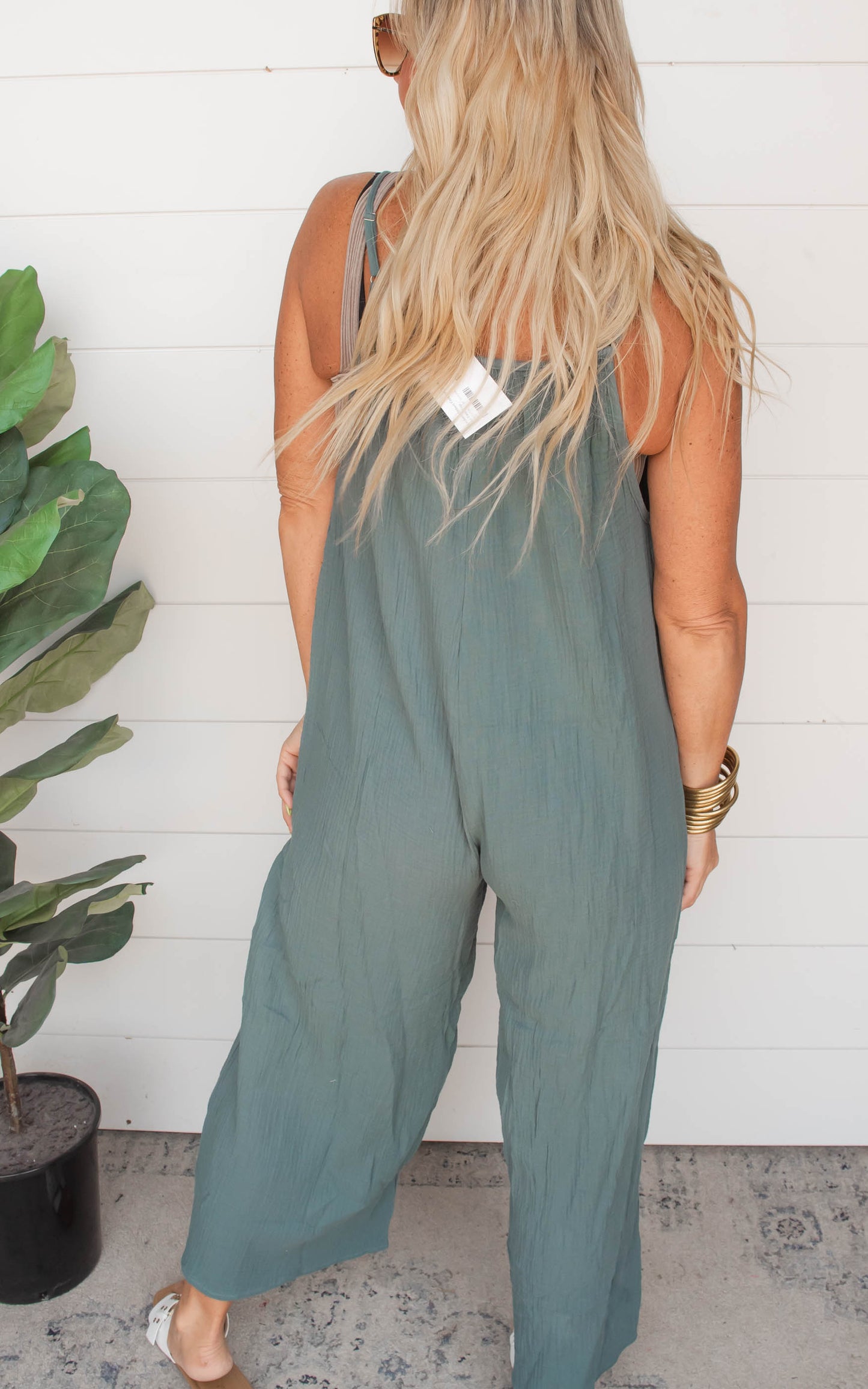 Free Spirit Natural Cotton Jumpsuit