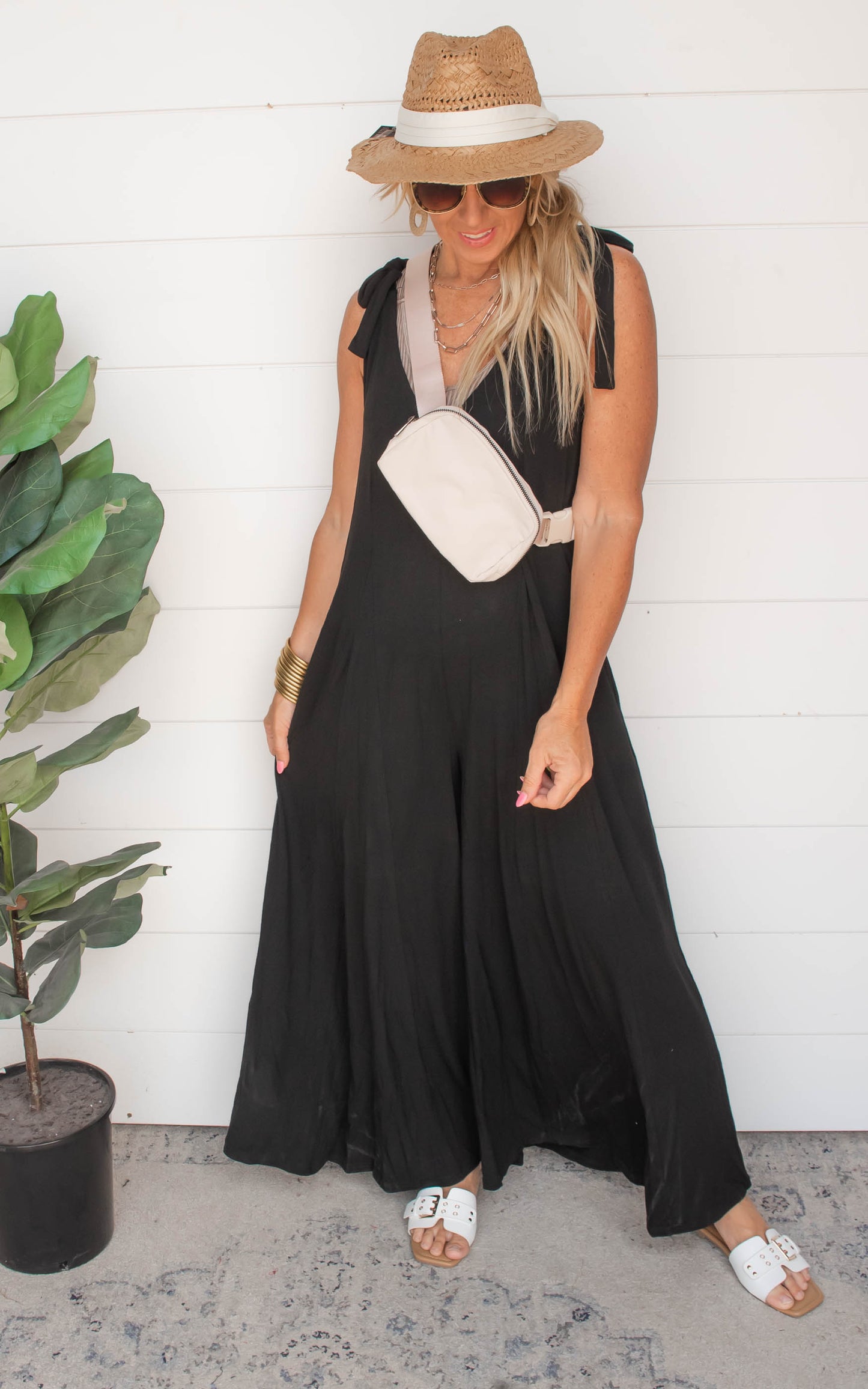 Day Dreamer Wide Leg Comfy Jumpsuit