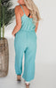 Feeling Real Fancy Wide Leg Sleeveless Jumpsuit - Final Sale