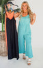 Feeling Real Fancy Wide Leg Sleeveless Jumpsuit - Final Sale