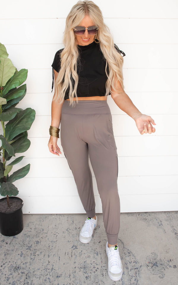 Butter Jogger with Side Pockets- Rae Mode
