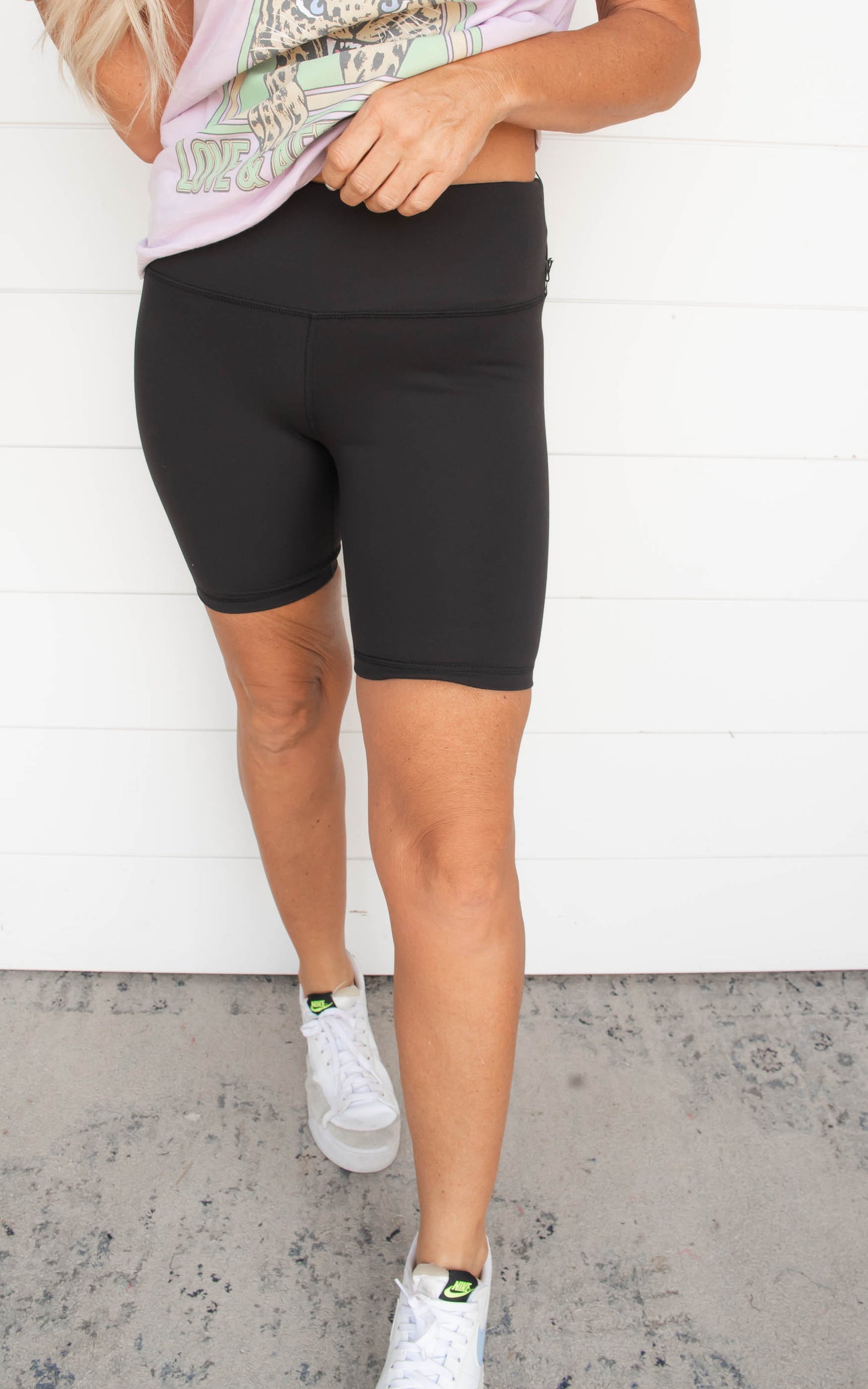 Highwaist Biker Shorts | MONO B - FINAL SALE