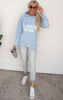 CHAMBRAY LAKE BUM HOODIE 