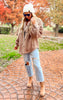 Cozy As Can Be Sherpa Jacket - Cappachino