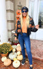 Get Spooky with Pumpkins Corduroy Jacket