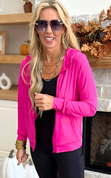 Quick Dry Exercise Hooded Jacket | Rae Mode