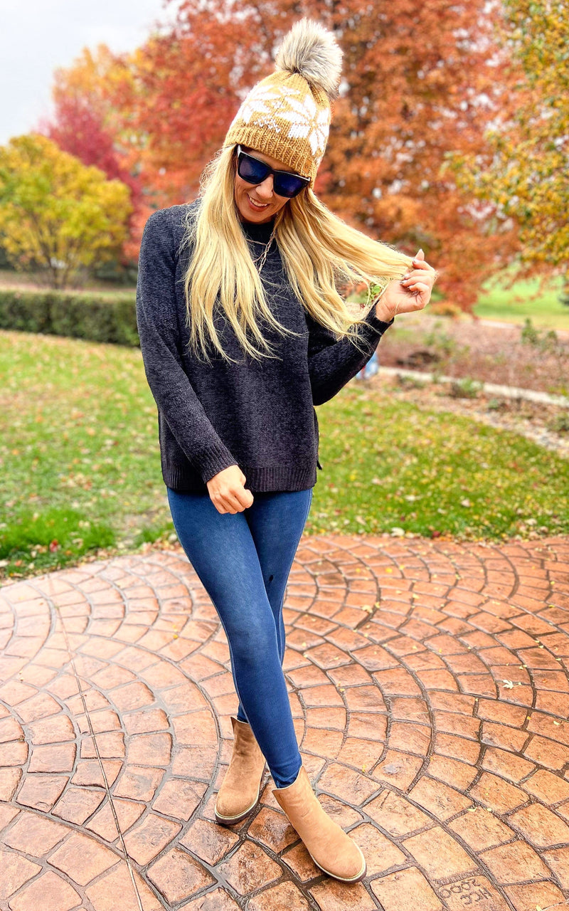 Raglan Chenille Sweater