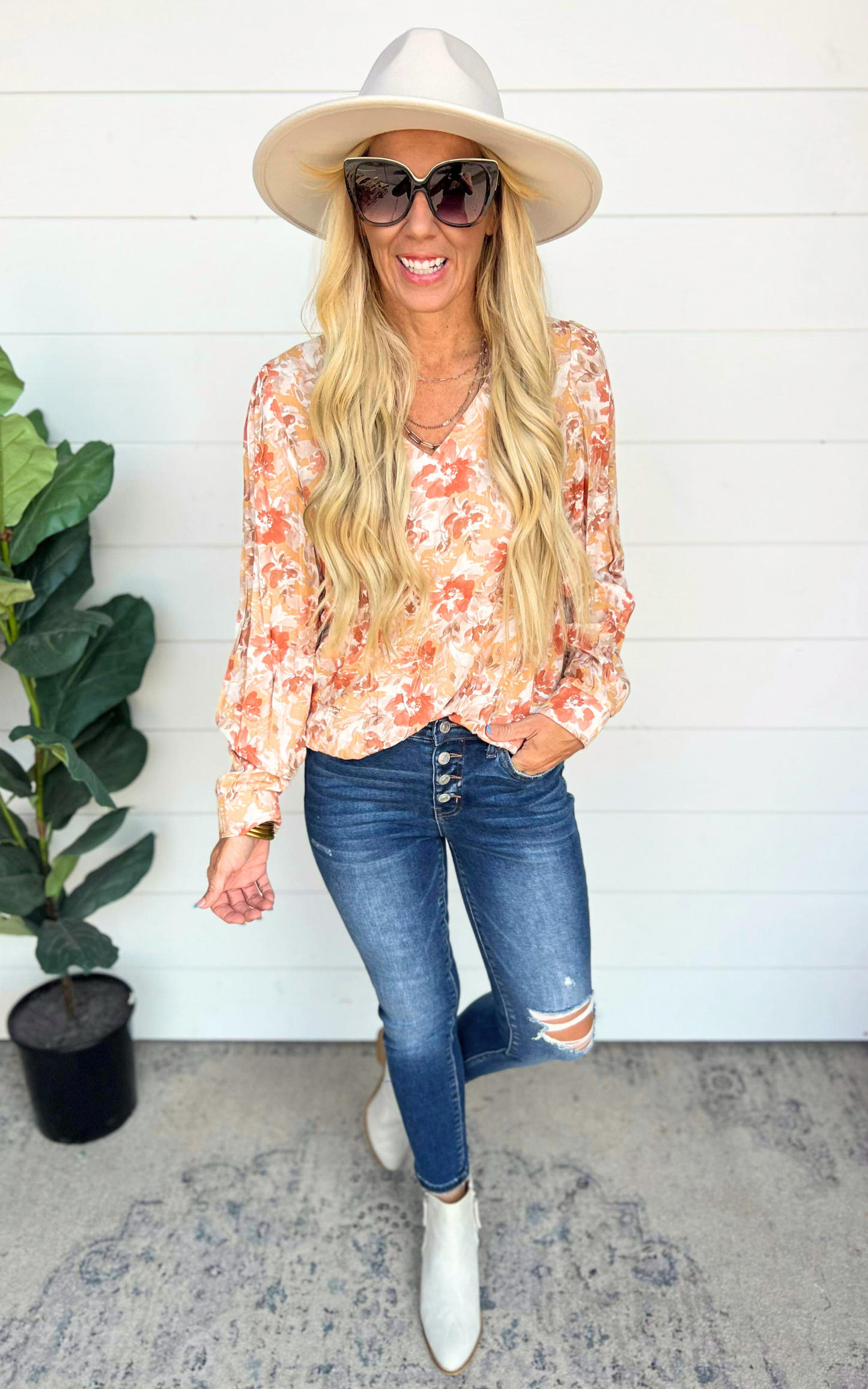 Marigold Rust Top