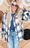 Yellowstone Oversized Plaid Shacket - Final Sale