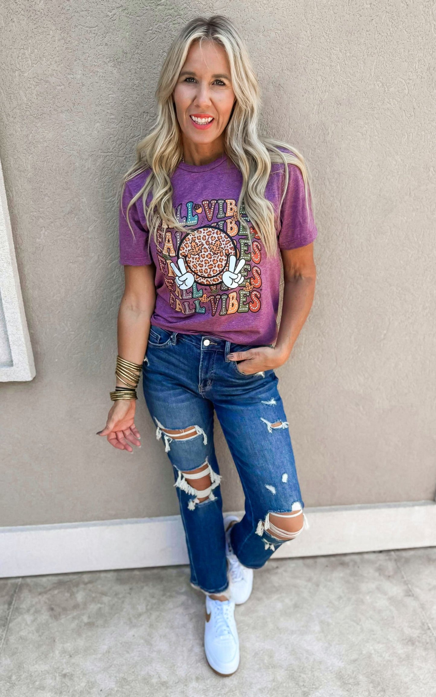 All About those FALL Vibes Graphic T-shirt -Final Sale