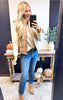 Suede Like Vest - Final Sale