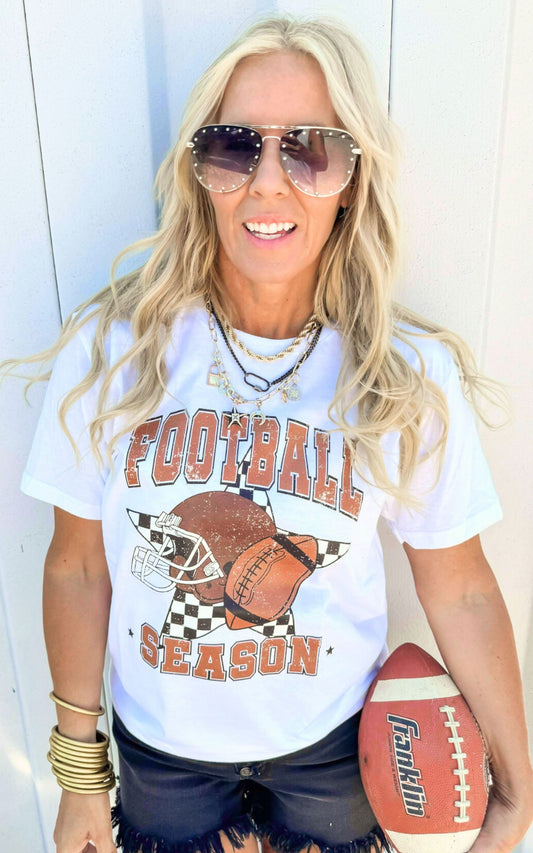 Football Star Graphic T-shirt -