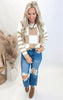 Checkmate Stripes Sweater by Salty Wave**DEAL-FINAL SALE