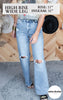Stretch Super High Rise Wide Leg Denim Jeans | Mica - 30A APRIL PREORDER