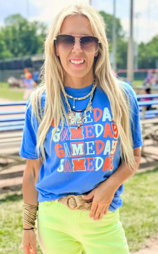 Ready for GameDay Garment Dyed Graphic T-shirt