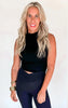 Chic & Chill Sleeveless Solid Knit Top** - Final Sale