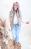 MICA | The Dodger Blue High Rise Crop Flare Denim Jean** - Final Sale
