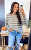 Stripes & Chill Oversized Top