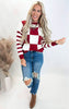 Checkmate Stripes Sweater by Salty Wave**DEAL-FINAL SALE
