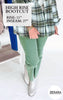 Olive Acid Wash High Waisted Bootcut Denim Jeans | Zenana - Final Sale