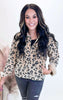 Leopard Vintage Washed Jacket