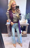MICA | Acai Blue Super High Rise Wide Leg Denim Jeans*