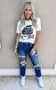 I'd Rather Be F_ _ _ _ ING Graphic T-shirt - Final Sale