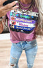 Stacked VHS Halloween Movies Garment Dyed Graphic T-shirt - FINAL SALE