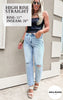 Mica | The Cara High Rise Straight Leg Denim Jeans * - Final Sale