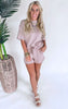 Summer Cool Mock Neck Short Sleeve Top - Final Sale