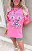 Salty Bitch Social Club Garment Dyed Graphic T-shirt