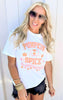 Pumpkin Spice Garment Dyed Graphic T-shirt - Final Sale