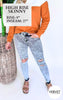 Morning Light High-Rise Distressed Ankle Skinny Denim Jean