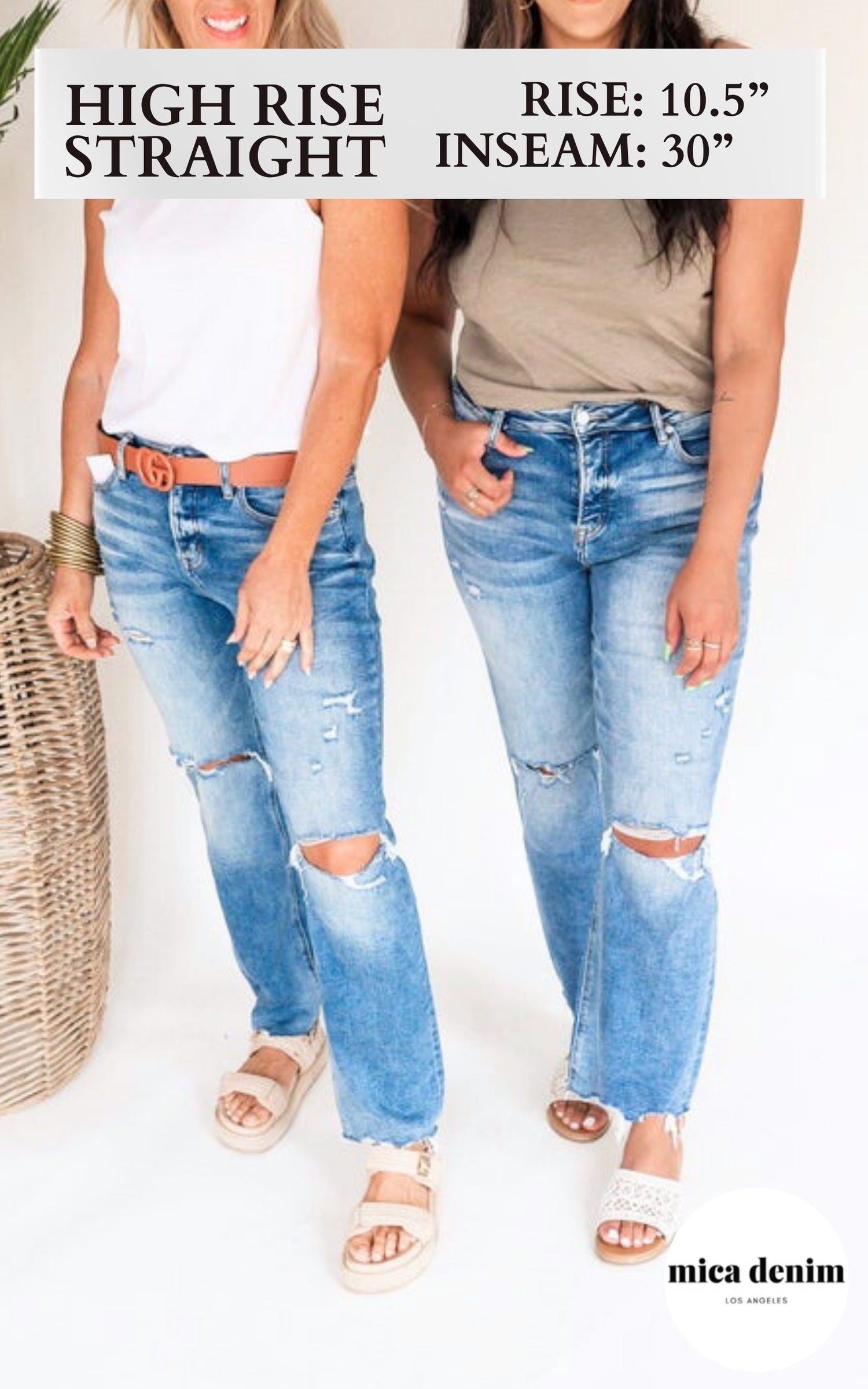DENIM: STRAIGHT LEG