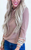 Chill Vibes Contrast Pullover