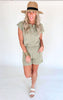 Trust the Journey Relaxed Woven Top & Shorts Set - Final Sale
