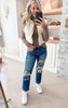 The Essential Long Sleeve Ruched Tunic by Salty Wave*DEAL-FINAL SALE