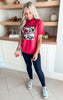 Waiting for Halloween Garment Dyed Graphic T-shirt