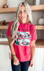 Waiting for Halloween Garment Dyed Graphic T-shirt